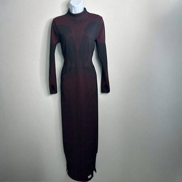 The Giving Movement Dresses & Skirts - The Giving Movement Textured Geometric Dress Size L Sustainable Art to Wear Goth